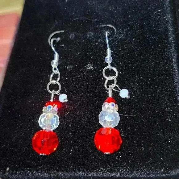 Handcrafted Christmas Earrings Nickle Free!!!! - Picture 4 of 7